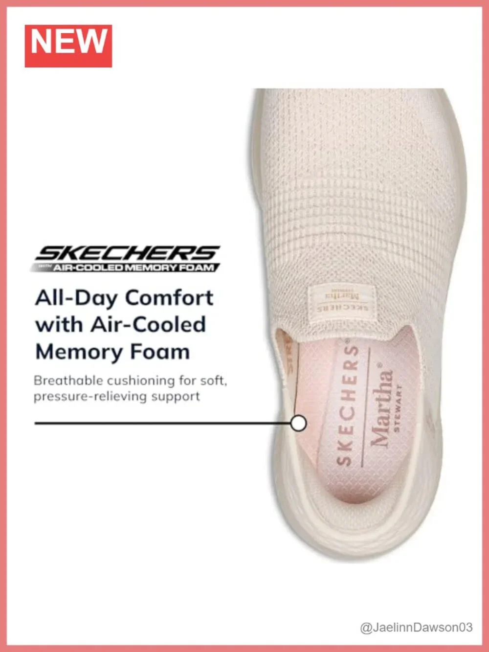 Slip-On Sneakers with Memory Foam Cushioning - Stretch Knit, Hands-Free Tech